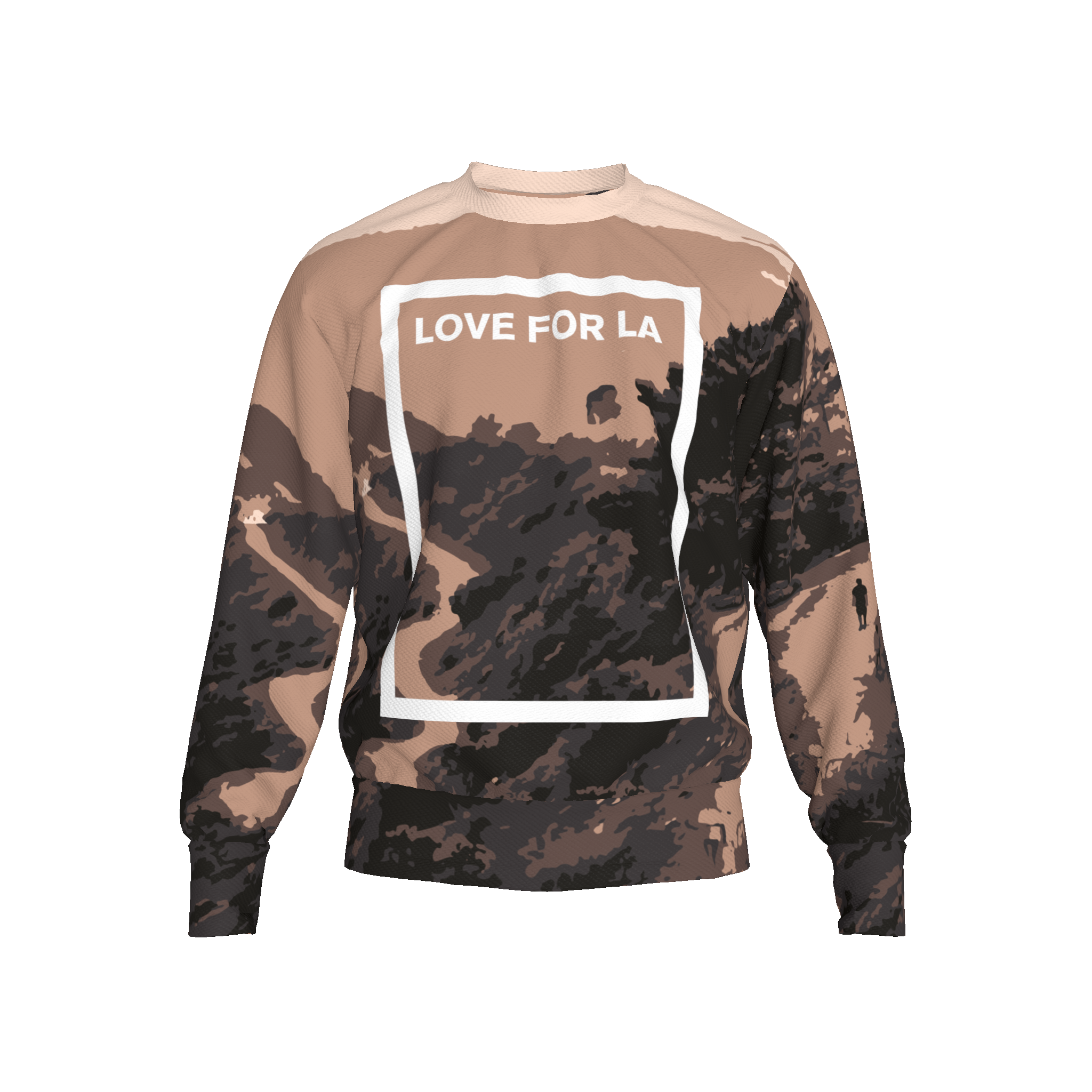 Love for LA Cityscape Crewneck