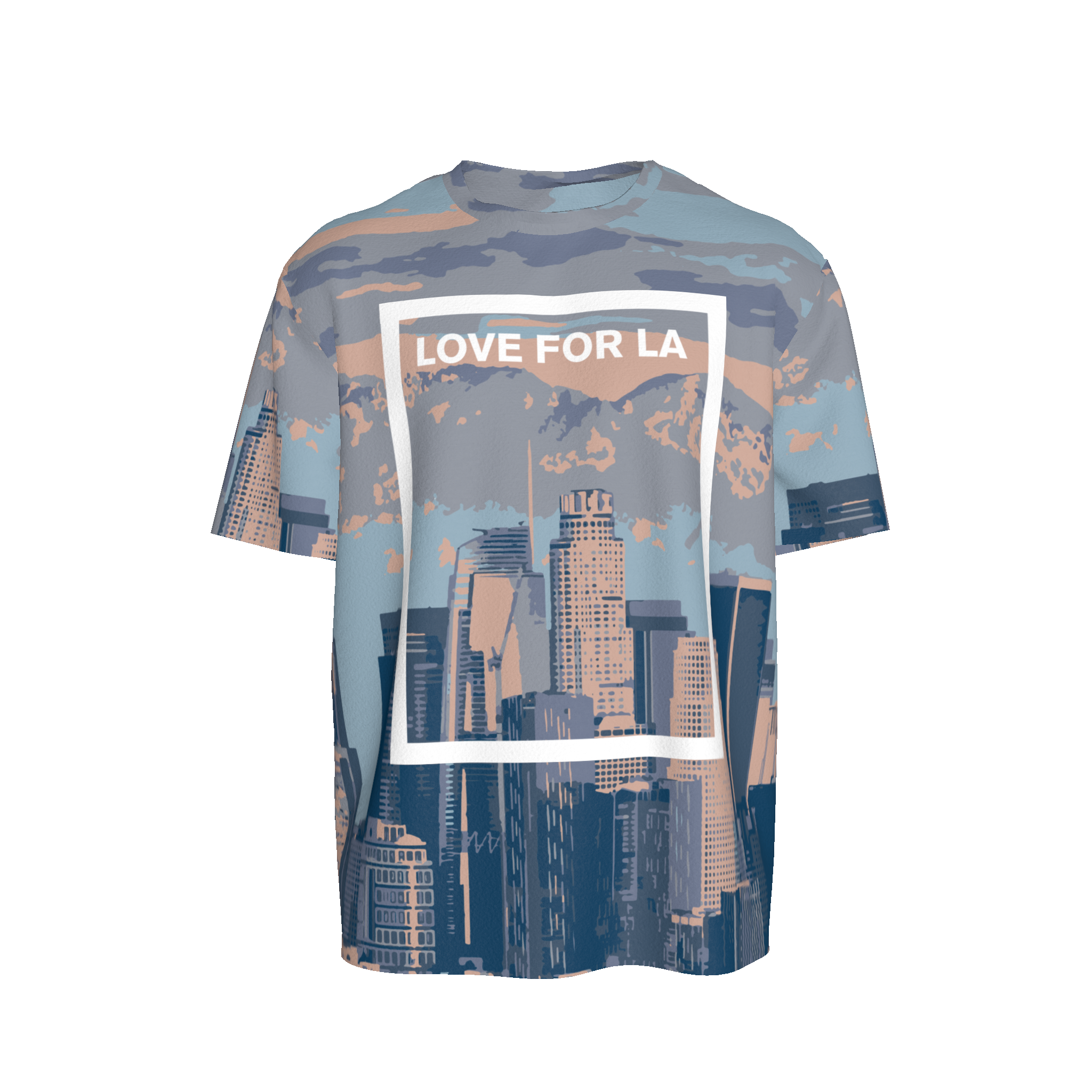 Love for LA Cityscape Tee