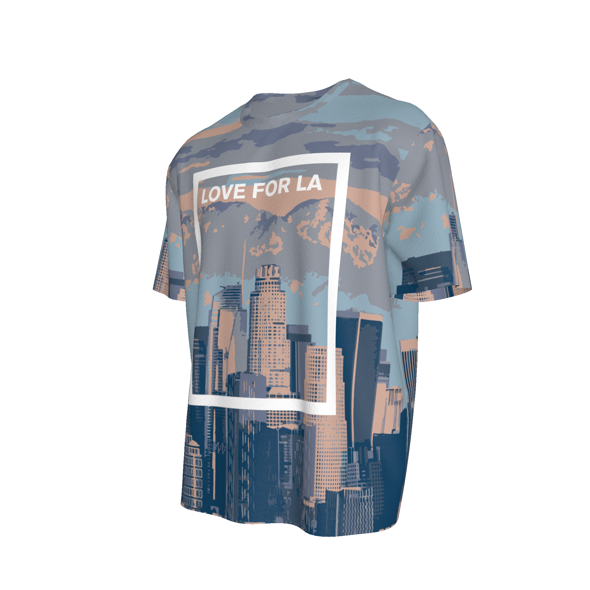 Love for LA Cityscape Tee