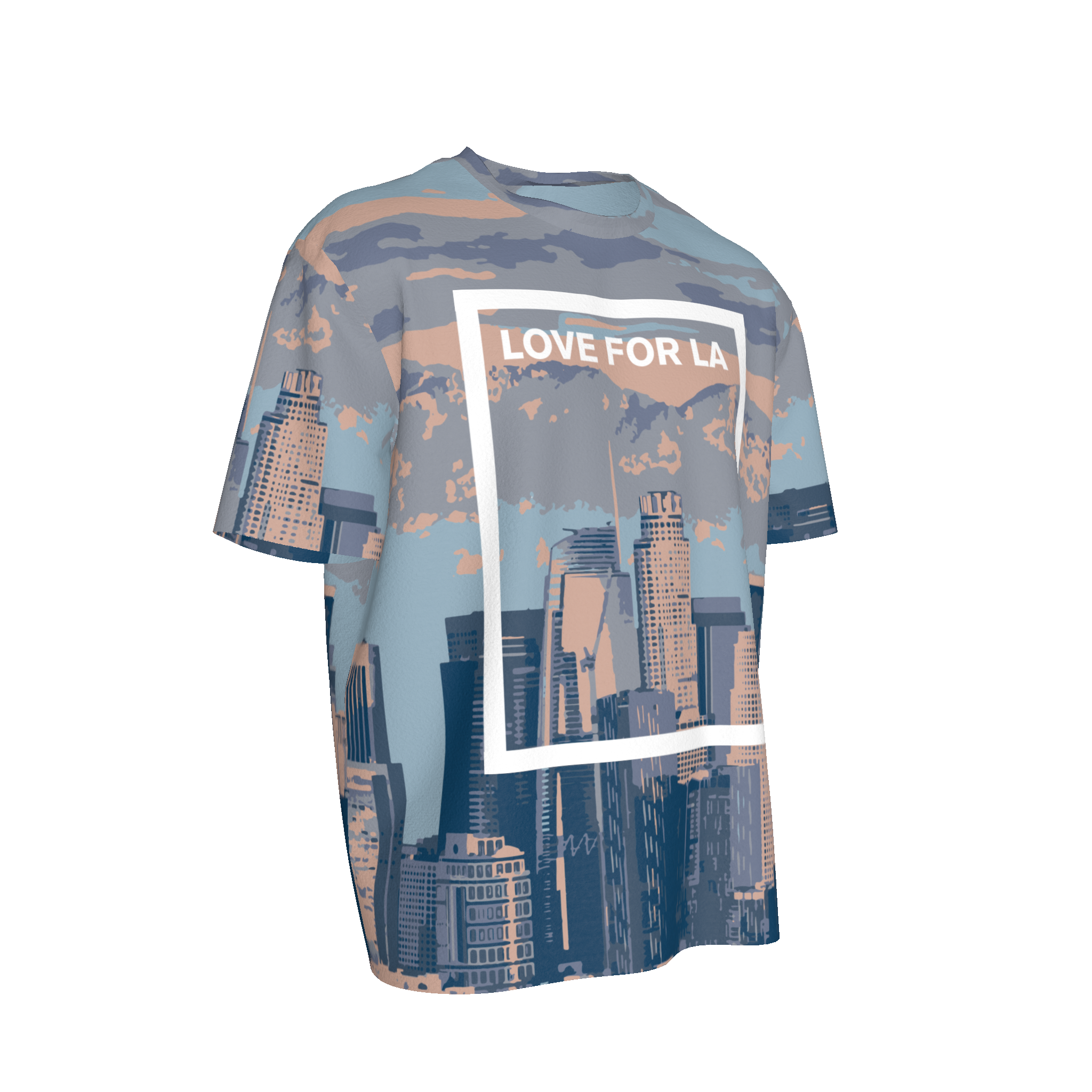 Love for LA Cityscape Tee